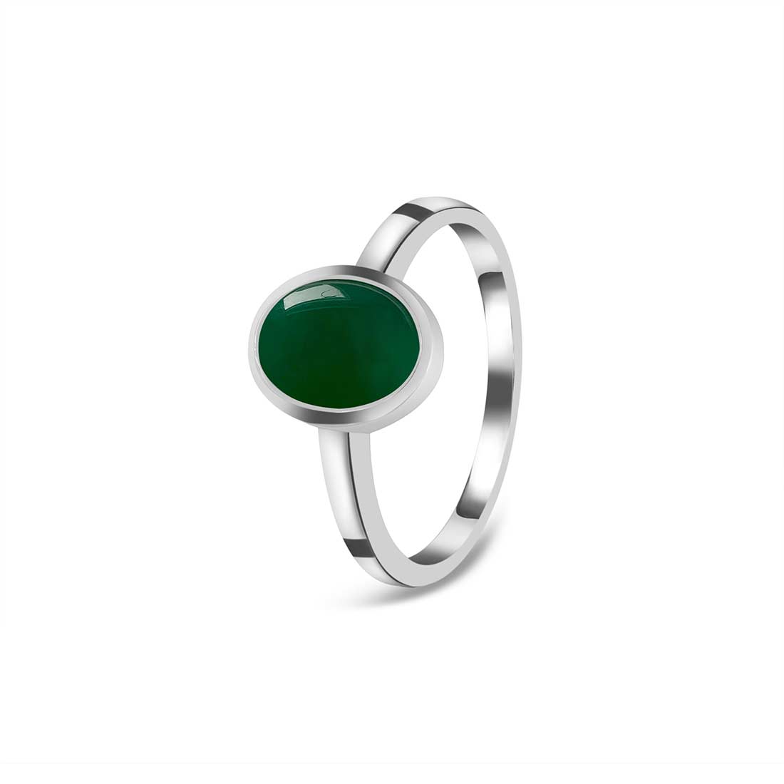 Green Onyx Ring-(GRO-SR-2512.)