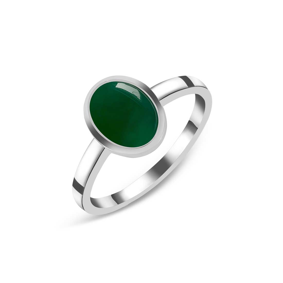 Green Onyx Ring-(GRO-SR-2512.)