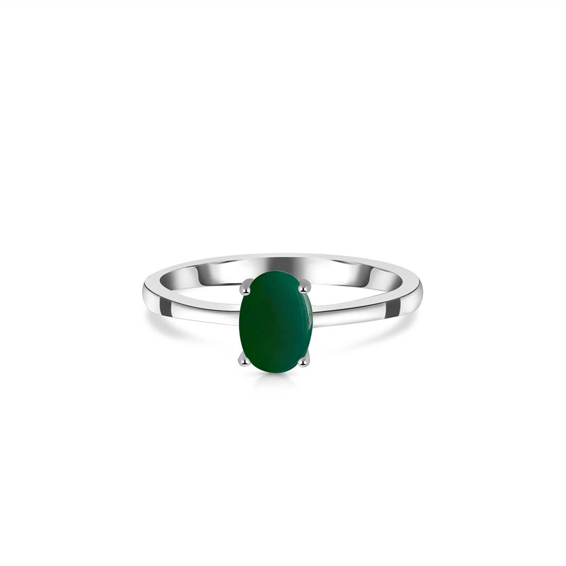 Green Onyx Ring-(GRO-SR-2515.)