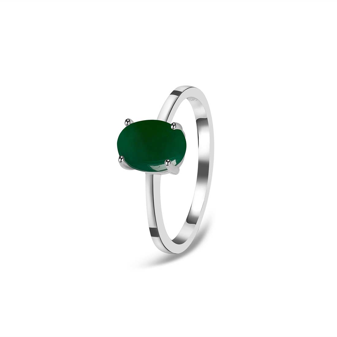 Green Onyx Ring-(GRO-SR-2516.)