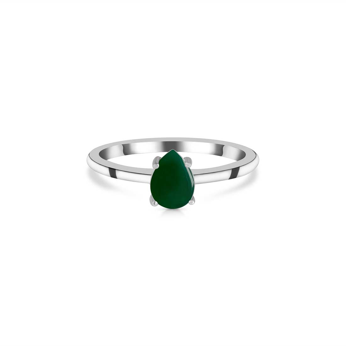 Green Onyx Ring-(GRO-SR-2517.)