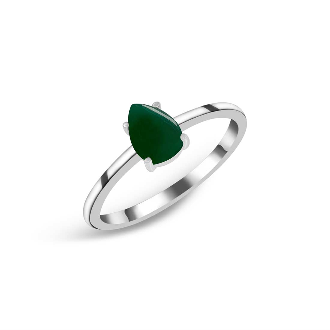 Green Onyx Ring-(GRO-SR-2517.)