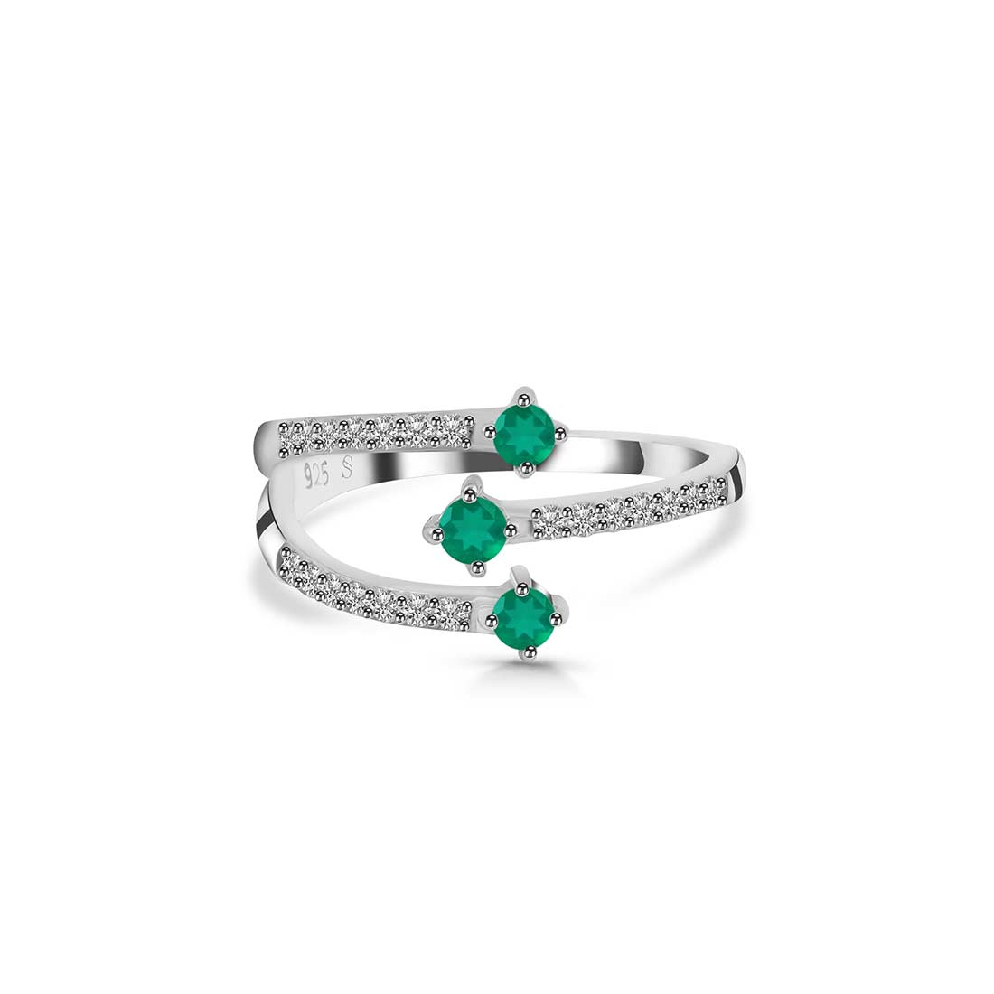 Green Onyx Ring-(GRO-SR-2520.)