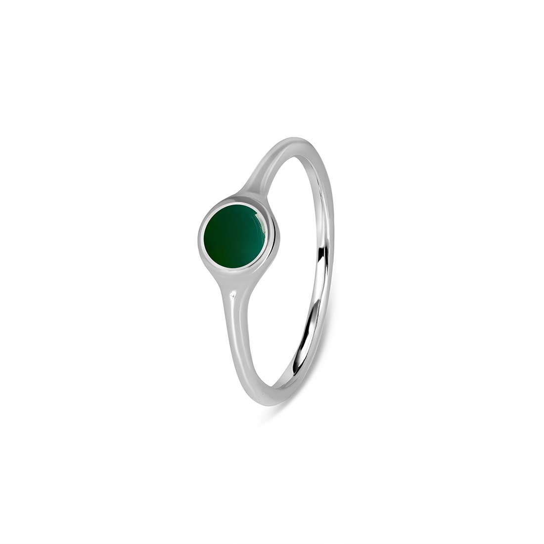 Green Onyx Ring-(GRO-SR-2528.)