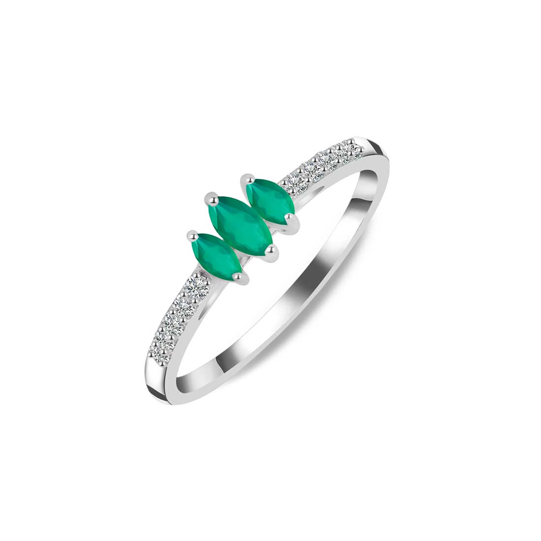 Green Onyx Ring-(GRO-SR-2540.)