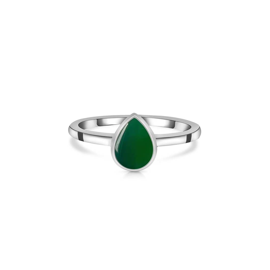 Green Onyx Ring-(GRO-SR-2838.)