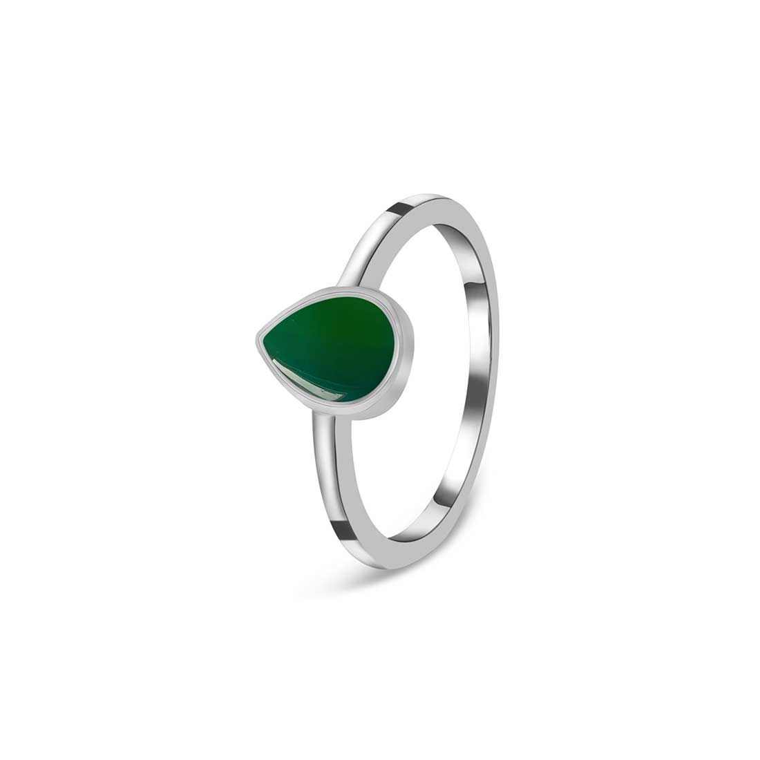 Green Onyx Ring-(GRO-SR-2838.)