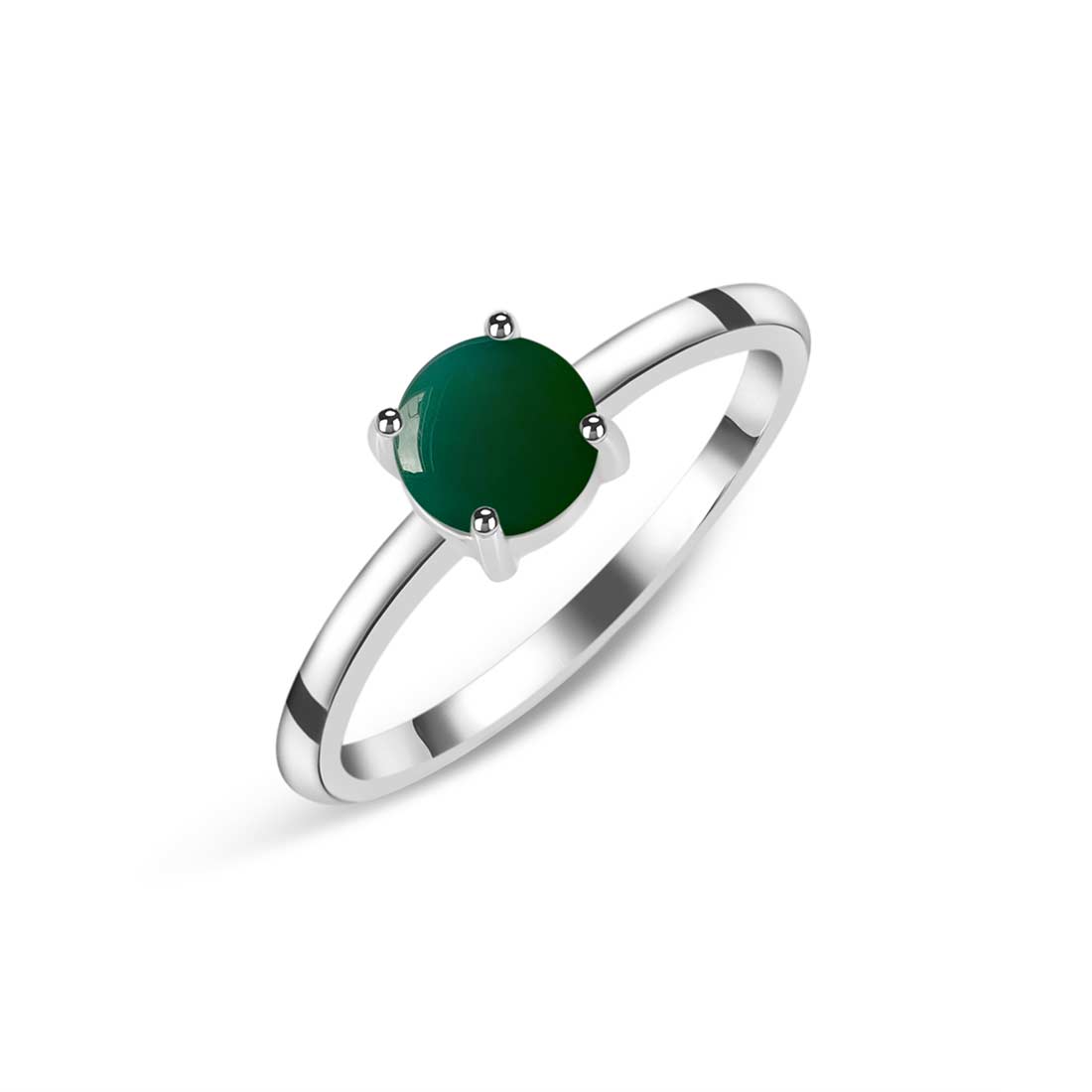 Green Onyx Ring-(GRO-SR-3025.)