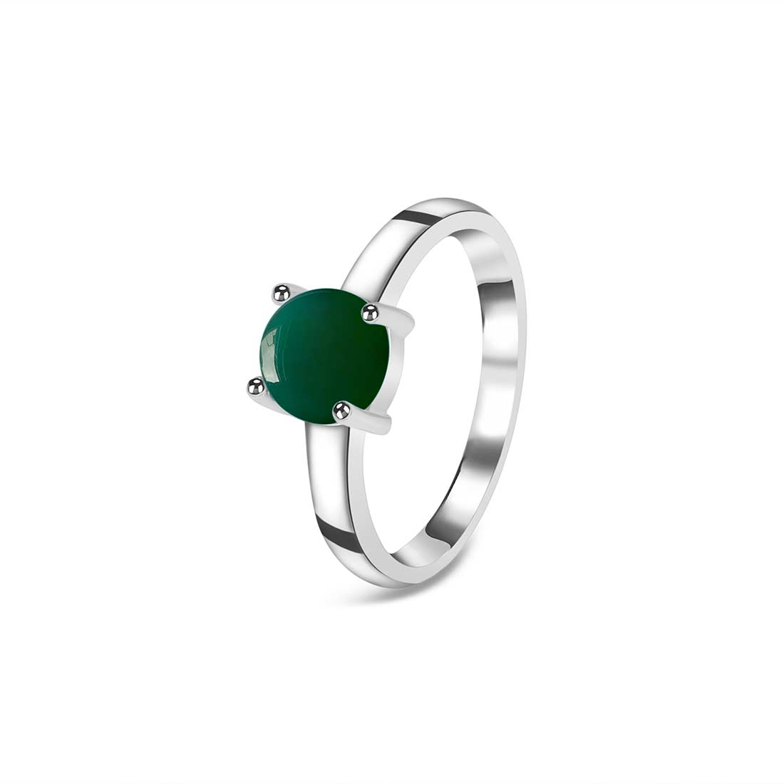 Green Onyx Ring-(GRO-SR-3026.)