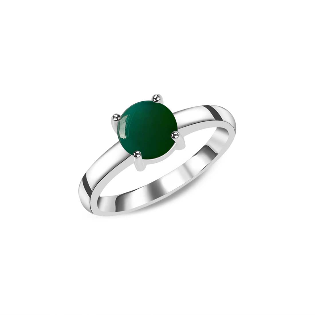 Green Onyx Ring-(GRO-SR-3026.)