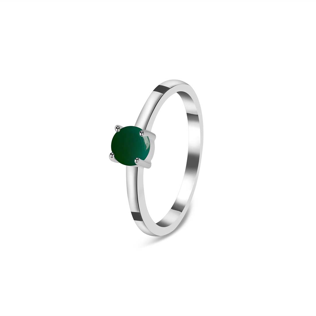 Green Onyx Ring-(GRO-SR-3030.)