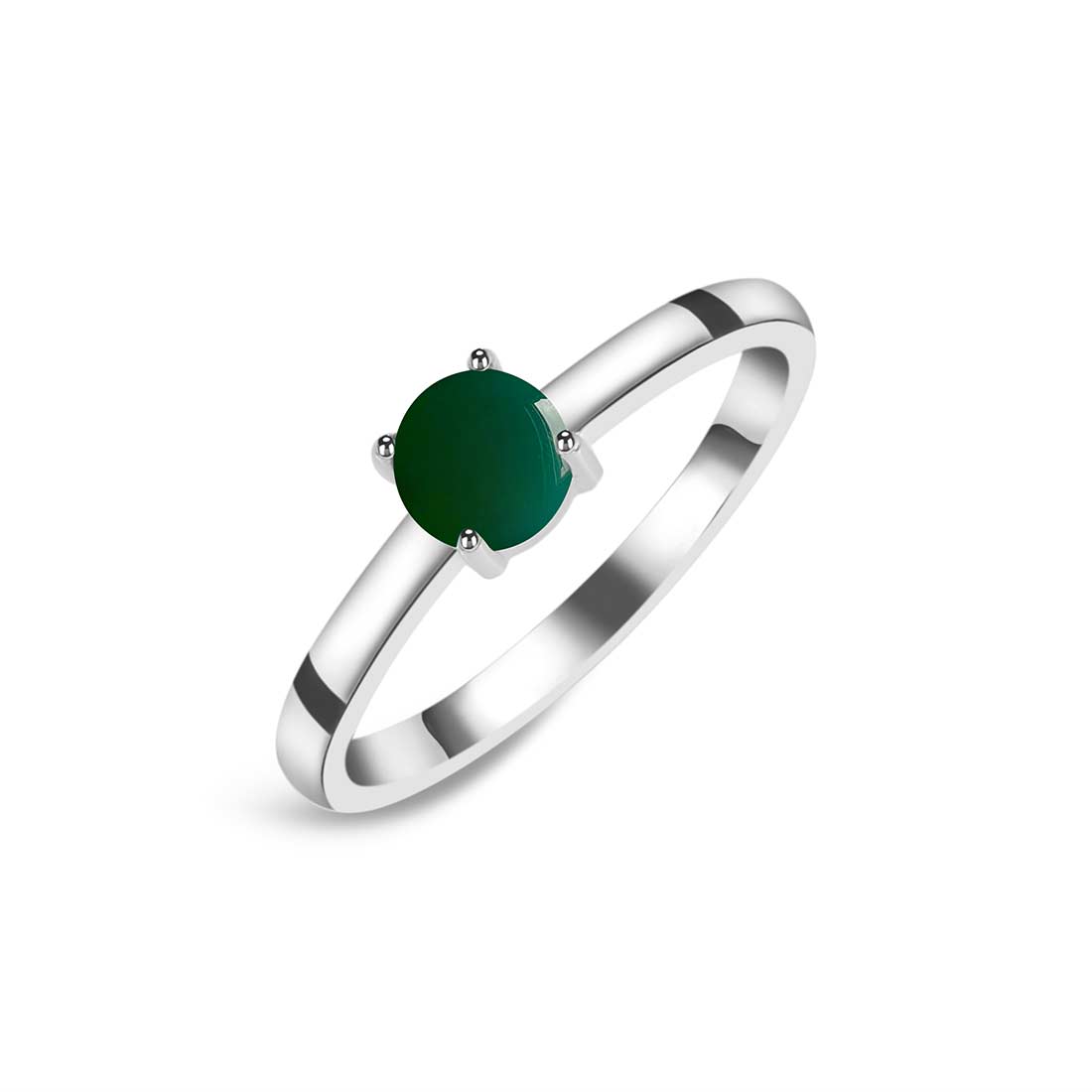 Green Onyx Ring-(GRO-SR-3030.)