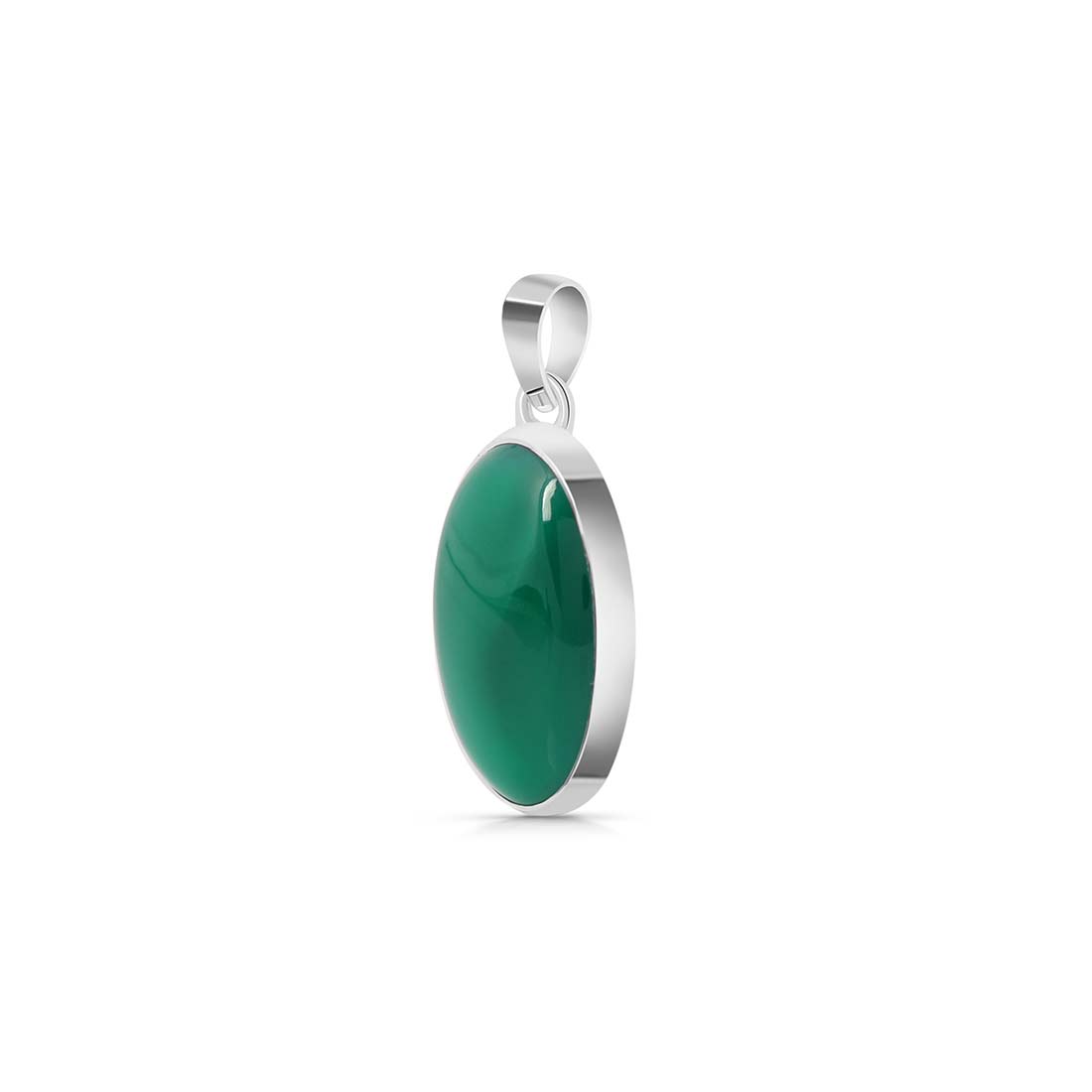 Green Onyx Pendant-(GRO-P-13.)