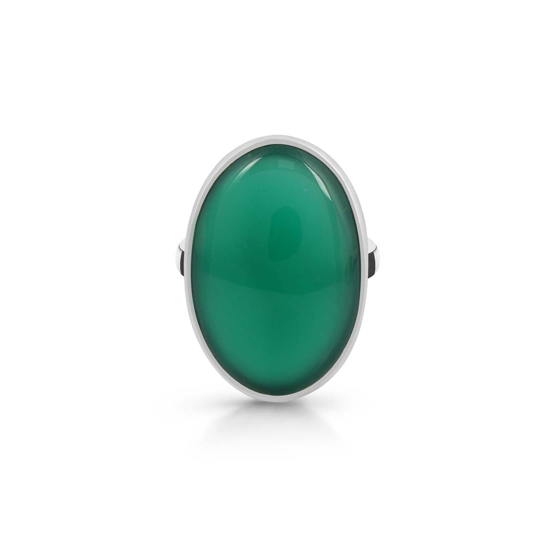 Green Onyx Adjustable Ring-(GRO-R-2.)