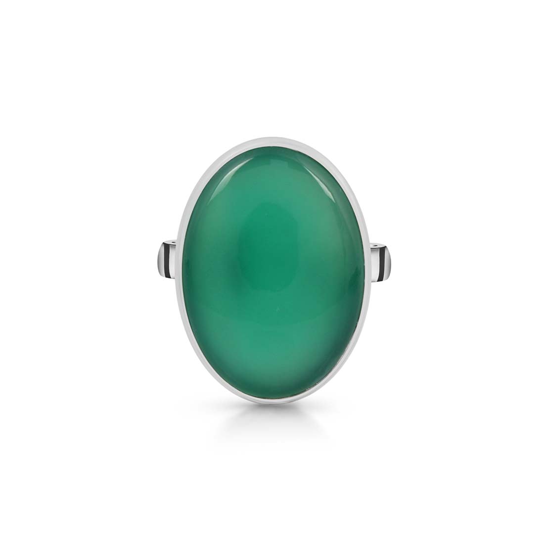 Green Onyx Adjustable Ring-(GRO-R-20.)