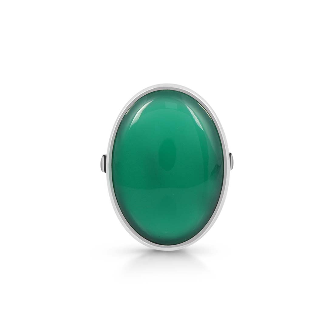 Green Onyx Adjustable Ring-(GRO-R-28.)