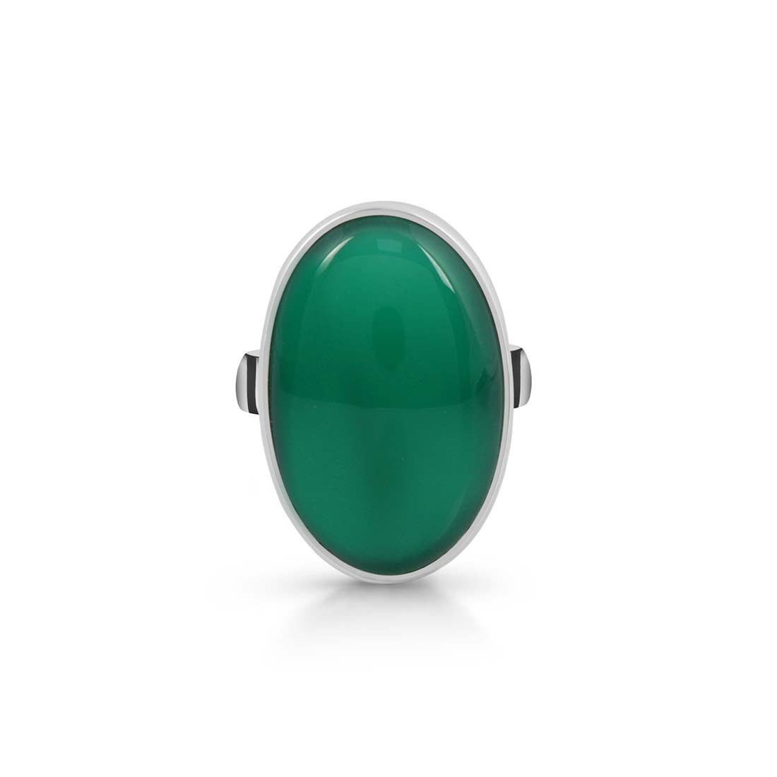 Green Onyx Adjustable Ring-(GRO-R-3.)