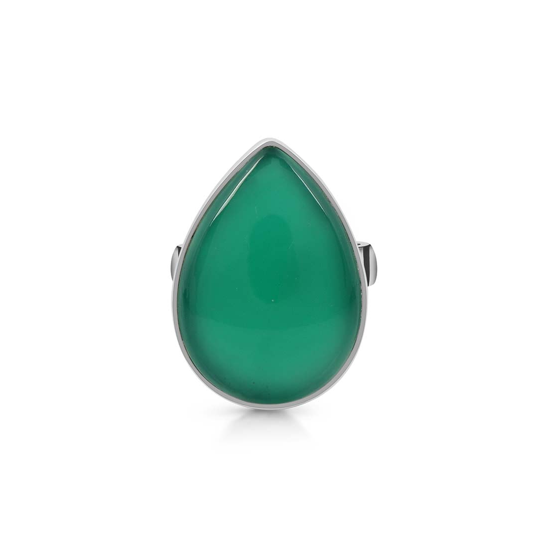 Green Onyx Adjustable Ring-(GRO-R-34.)