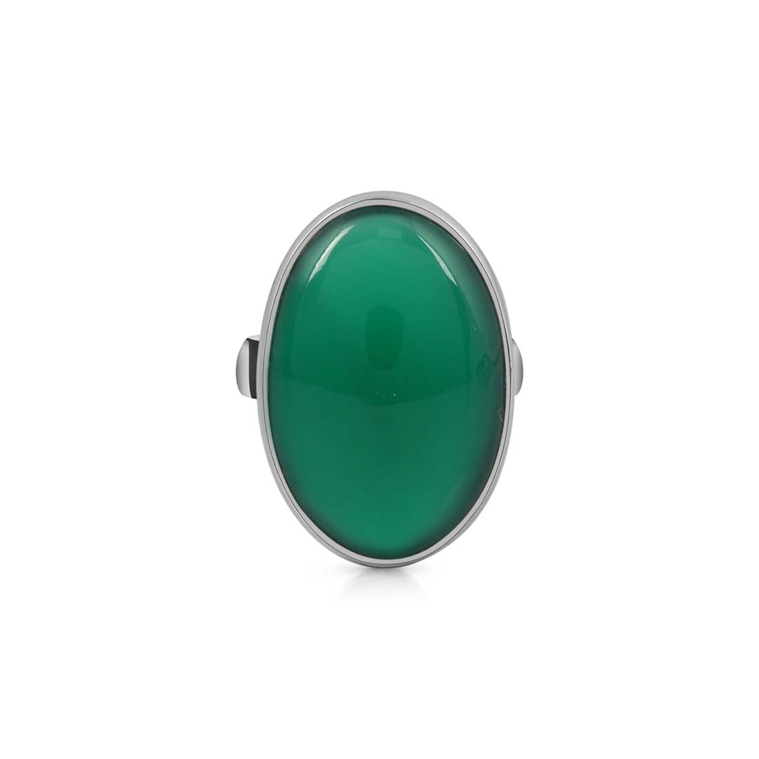 Green Onyx Adjustable Ring-(GRO-R-36.)