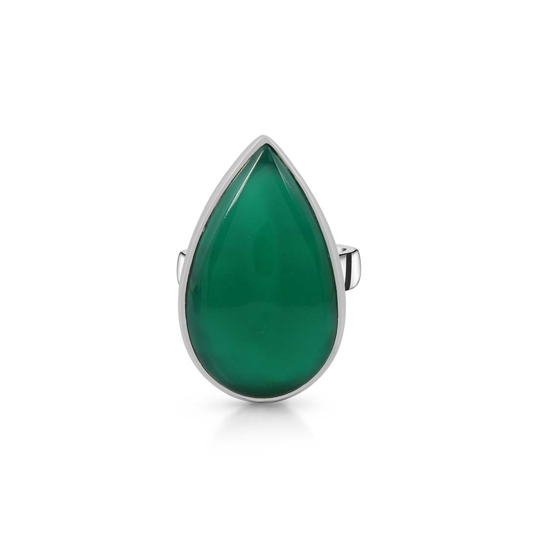 Green Onyx Adjustable Ring-(GRO-R-4.)