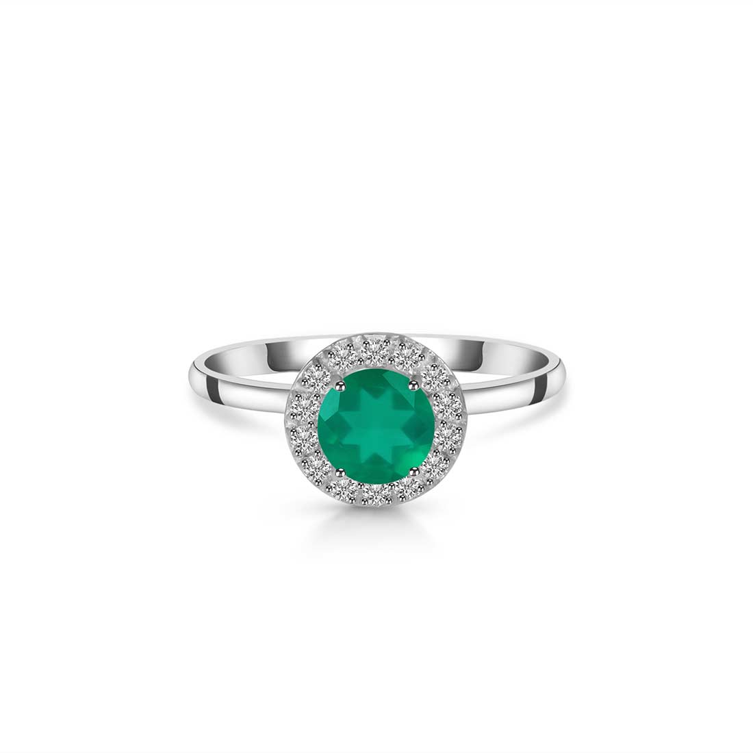 Green Onyx Ring-(GRO-SR-1768.)