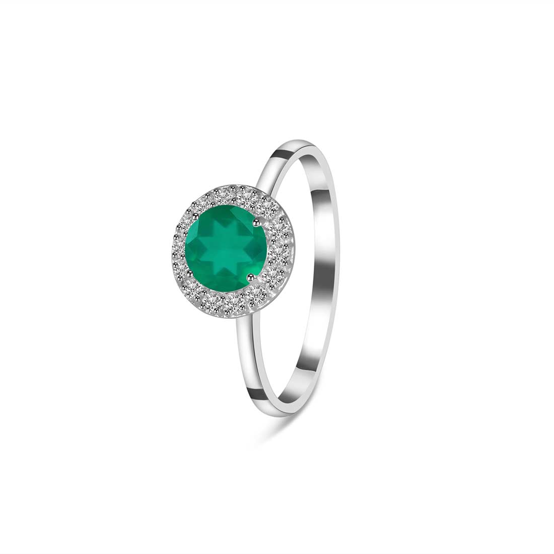 Green Onyx Ring-(GRO-SR-1768.)