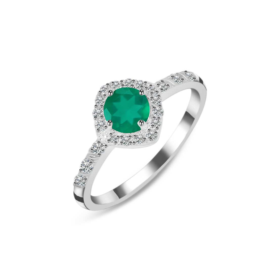 Green Onyx Ring-(GRO-SR-2260.)