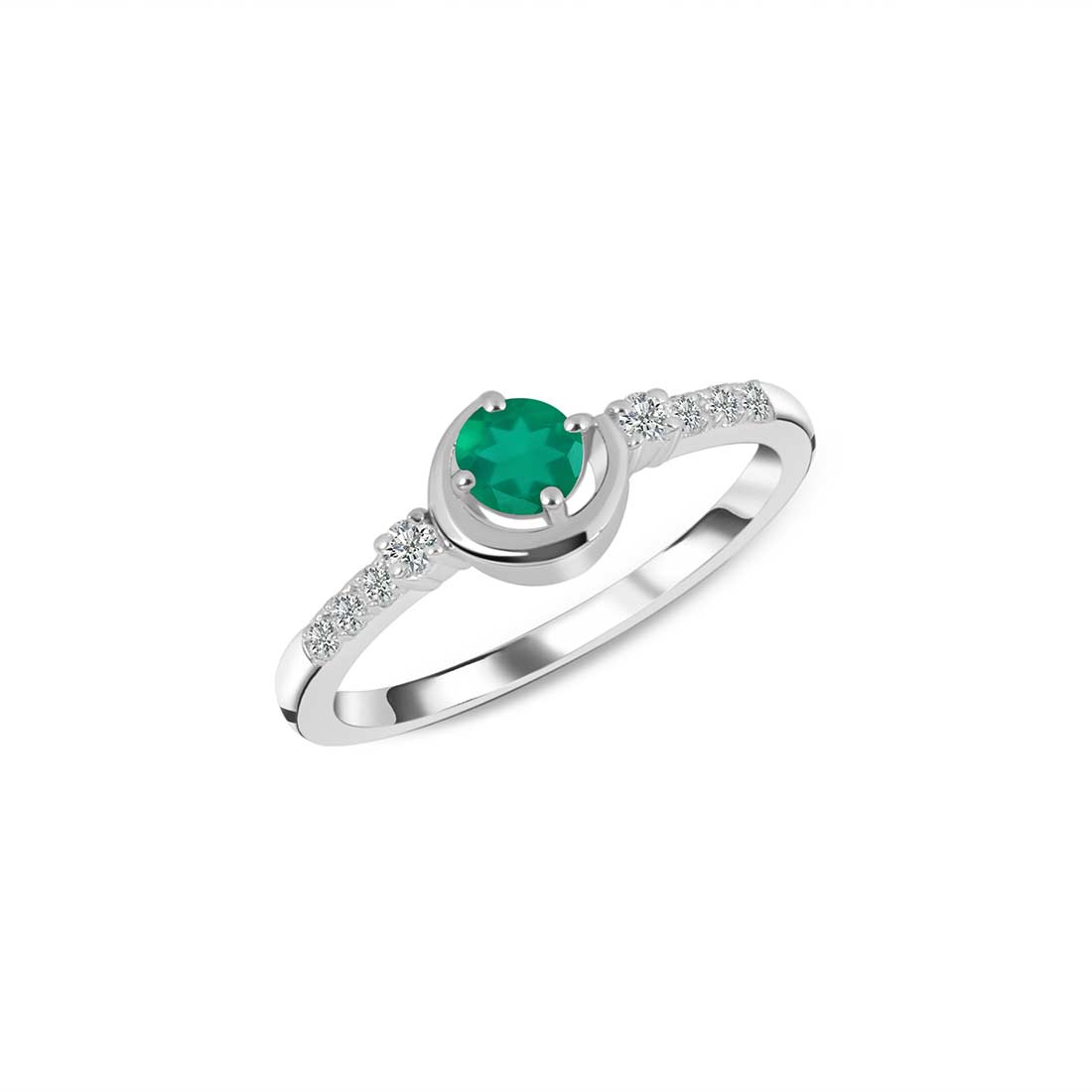 Green Onyx Ring-(GRO-SR-2292.)