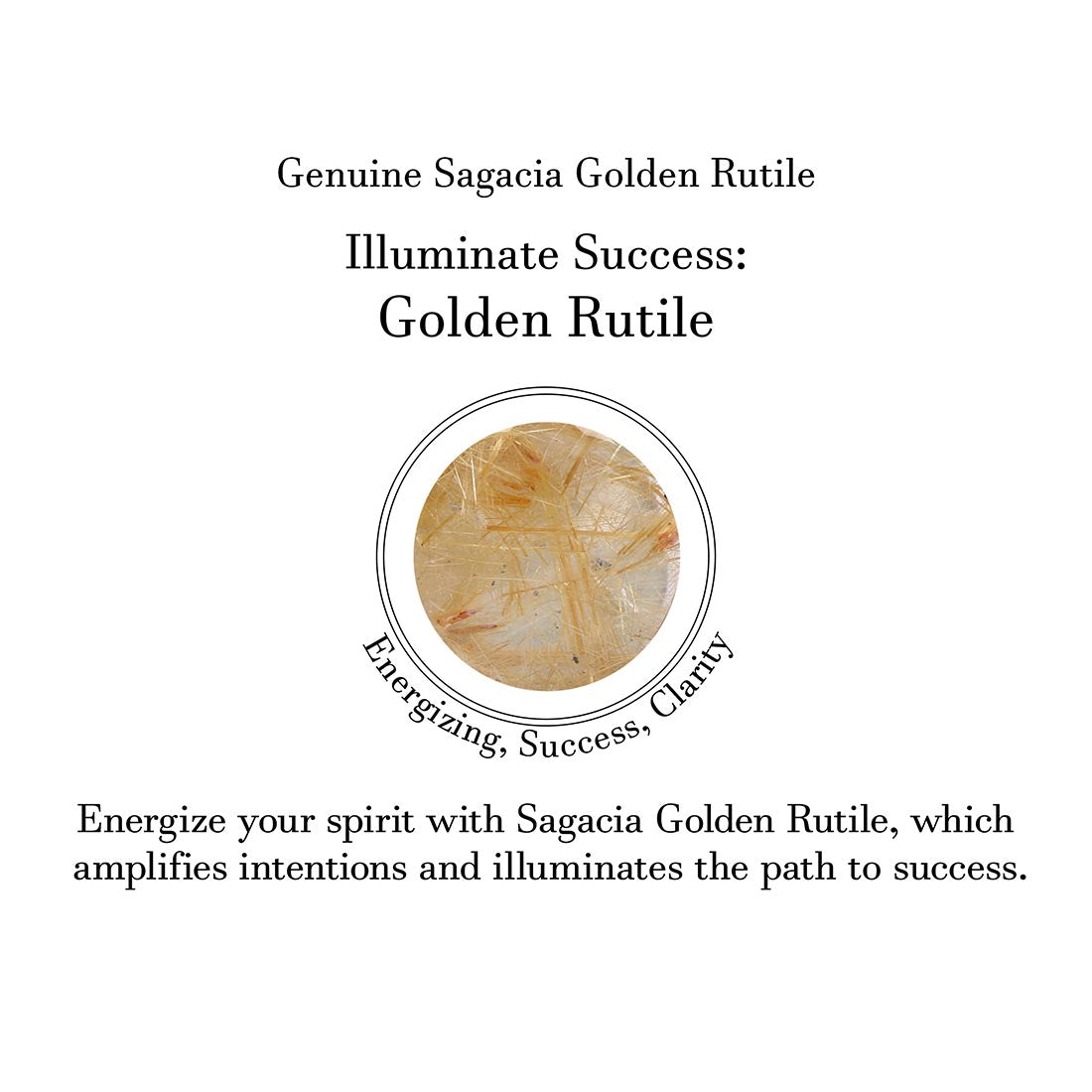 Golden Rutile Pendant-(GDR-P-19.)