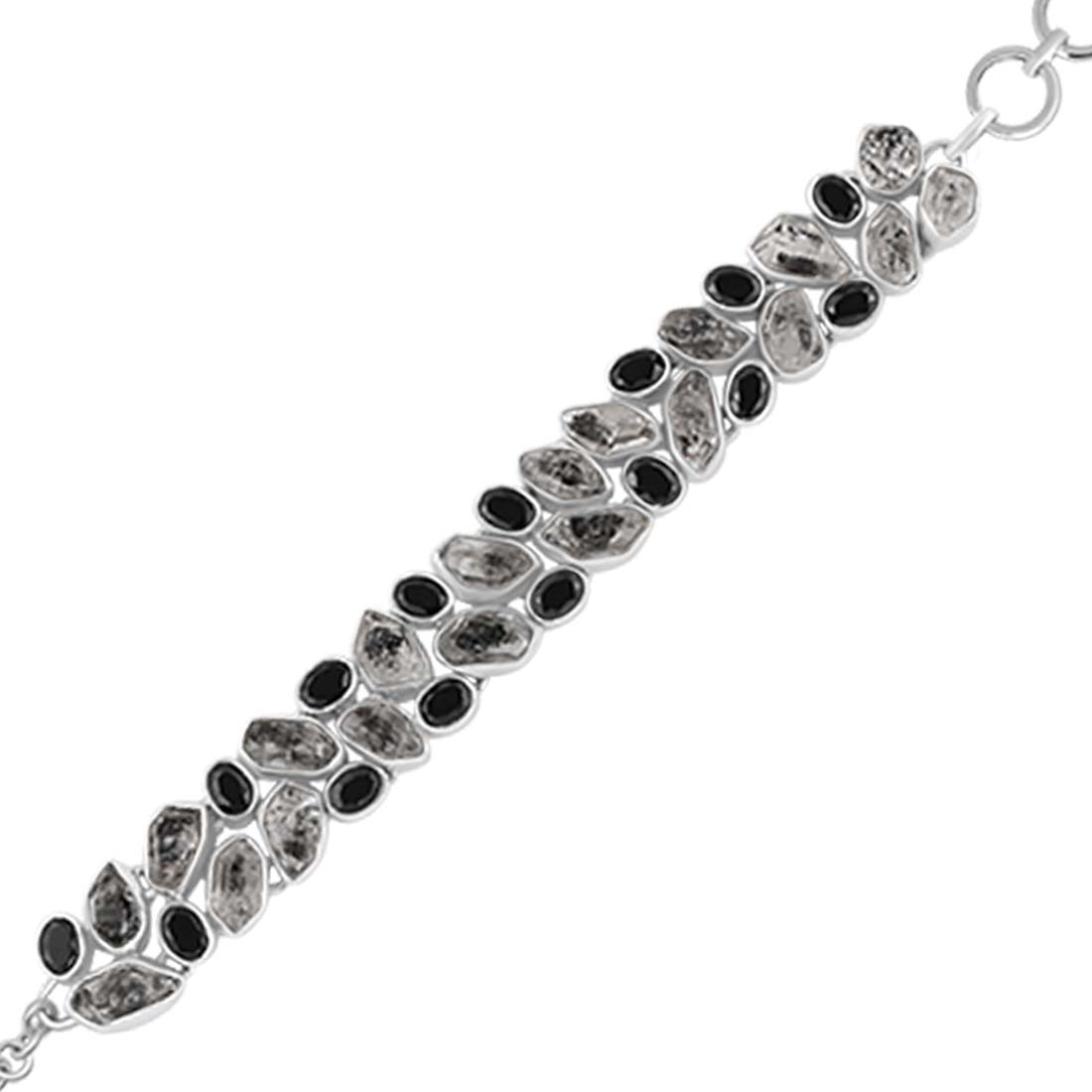 Herkimer Diamond Bracelet-(HKD-B-1)