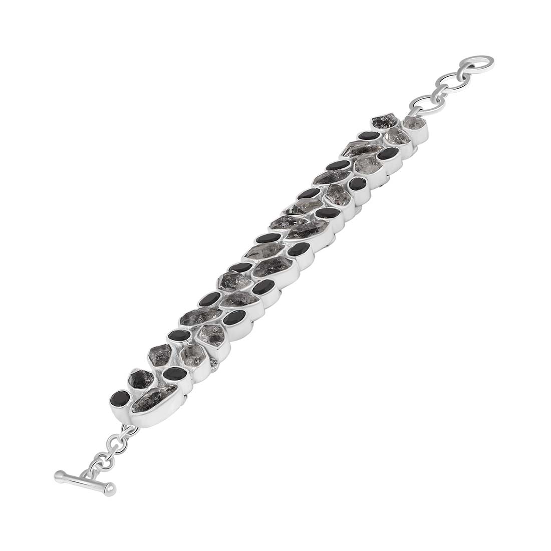 Herkimer Diamond Bracelet-(HKD-B-1)