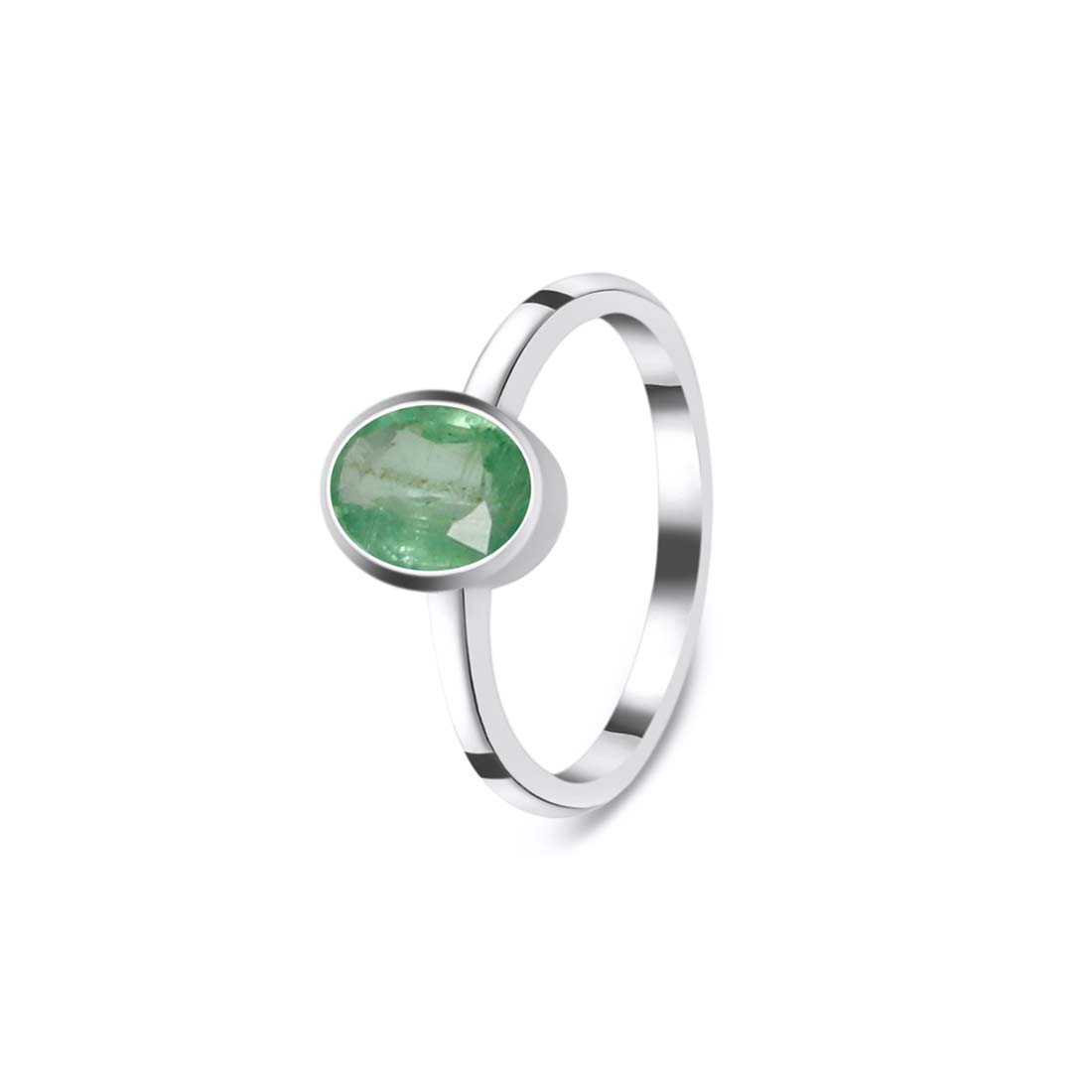 Green Kyanite Ring-(KYN-SR-248-G.)