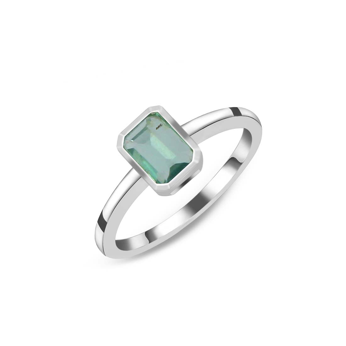 Green Kyanite Ring-(KYN-SR-2765-G.)