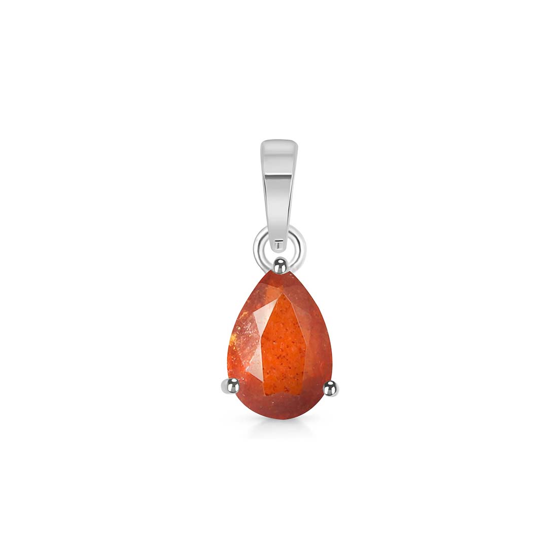 Orange Kyanite Pendant-(KYN-SP-917-O.)