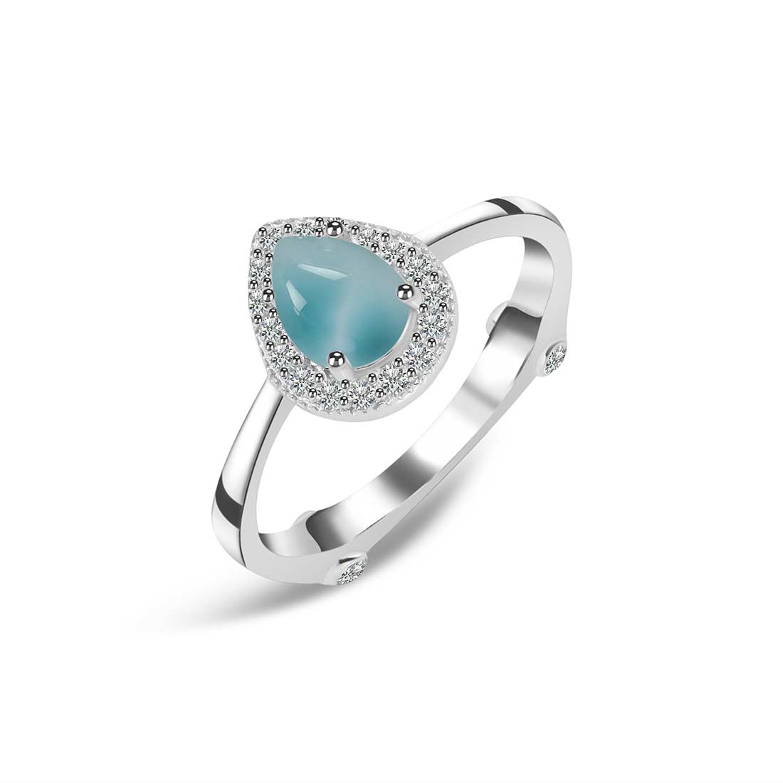 Larimar Ring-(LAR-SR-1804.)