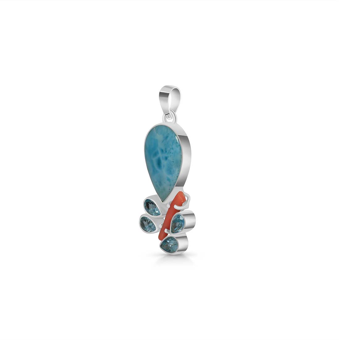 Larimar Pendant-(LAR-P-76.)