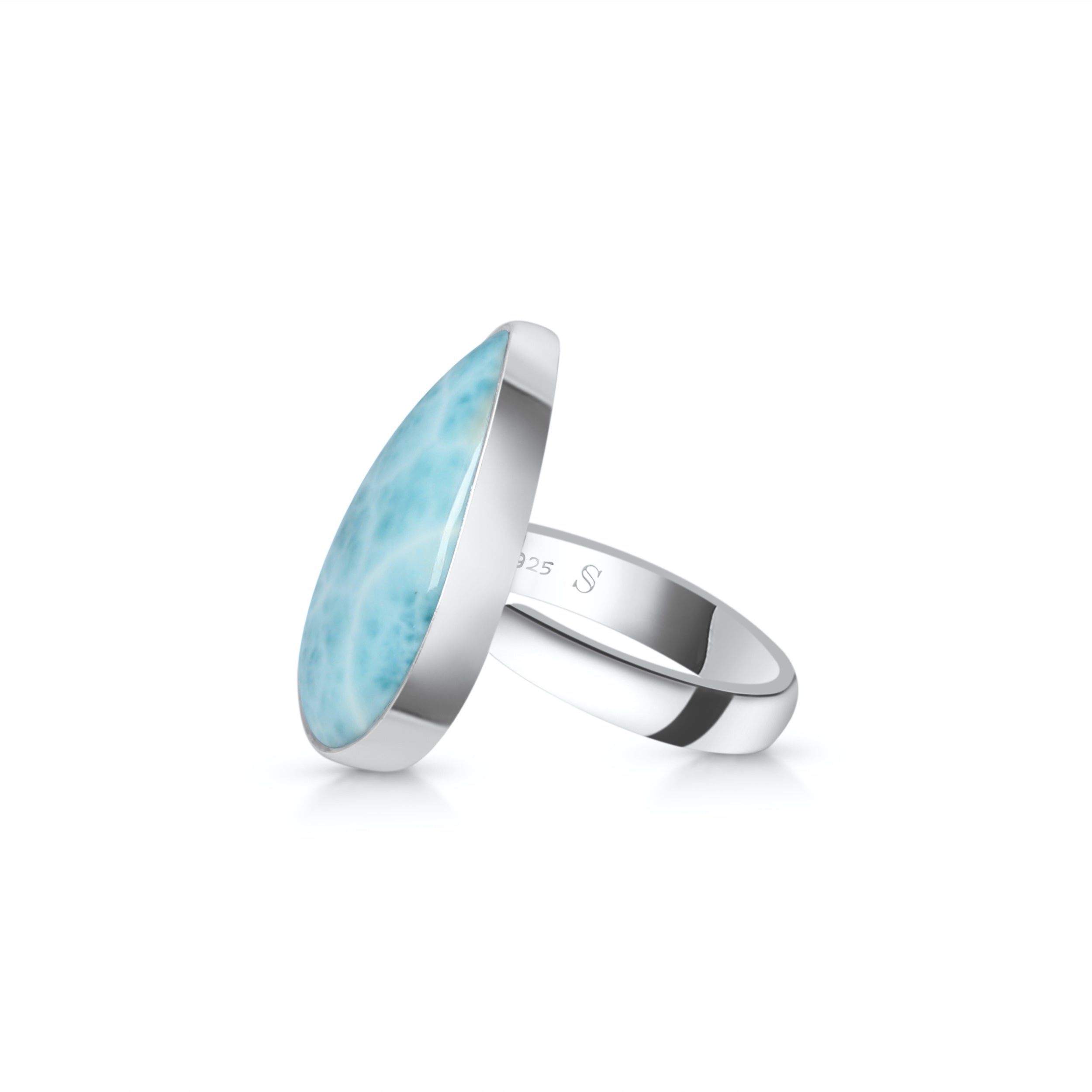 Larimar Adjustable Ring-(LAR-R-67)