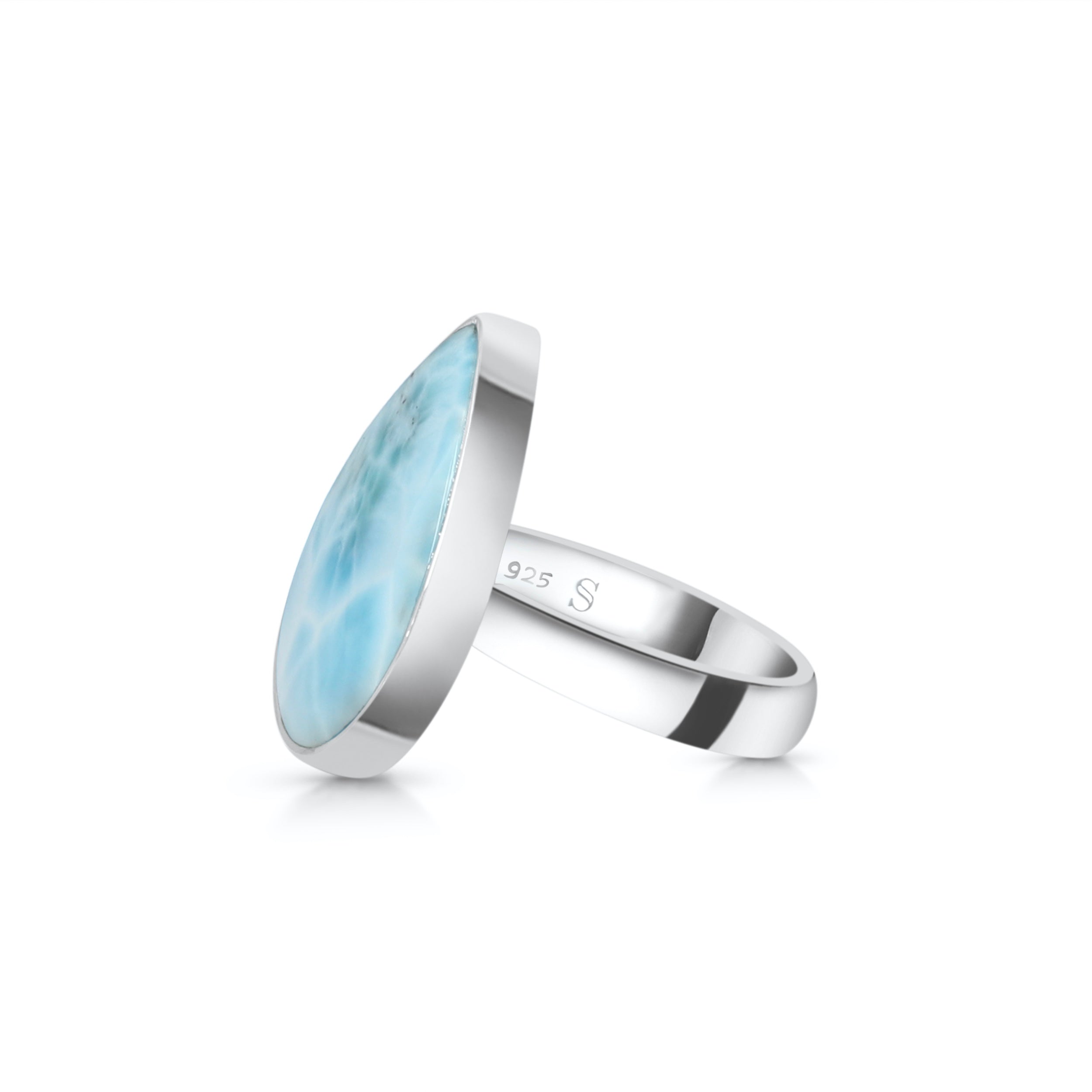 Larimar Adjustable Ring-(LAR-R-76)