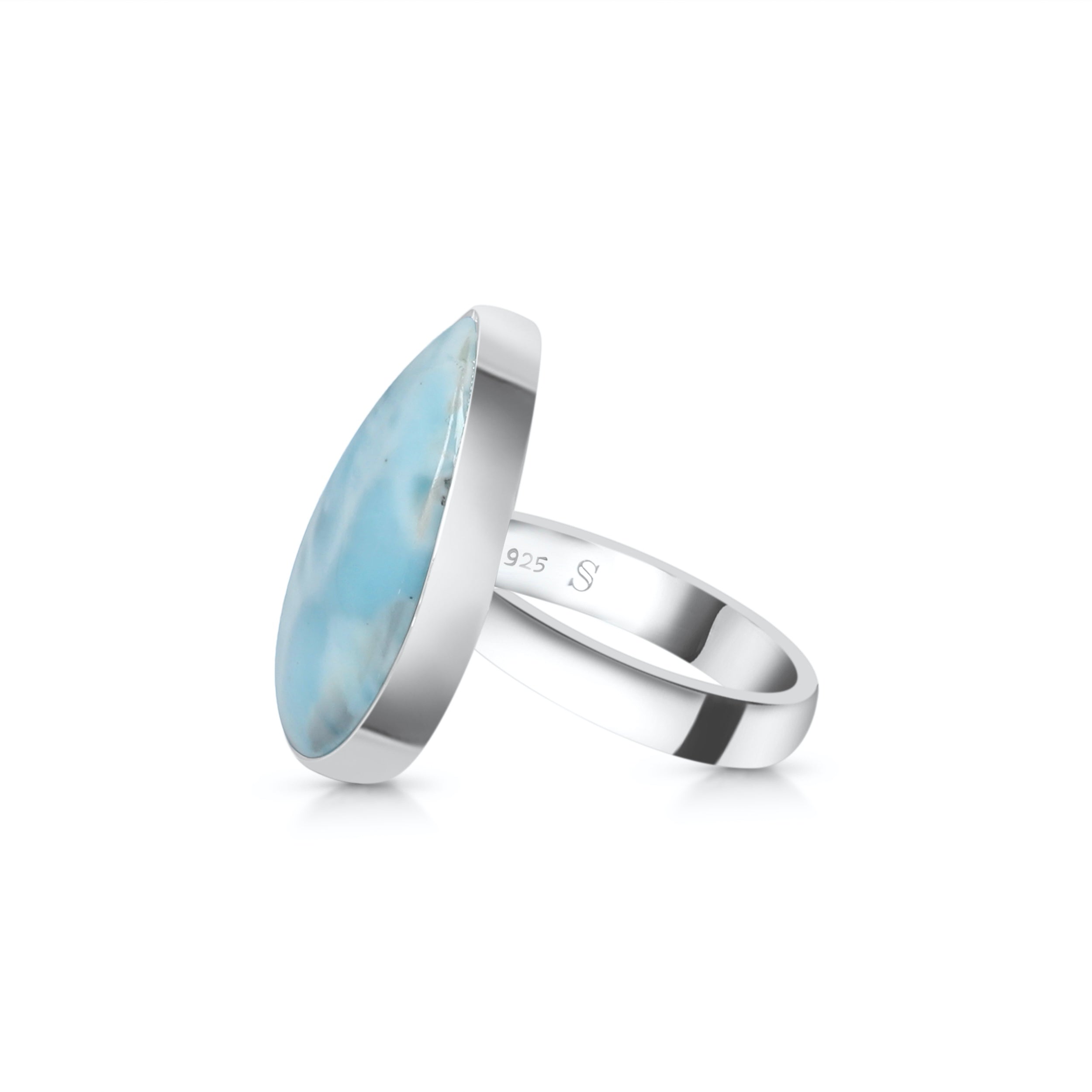 Larimar Adjustable Ring-(LAR-R-77)