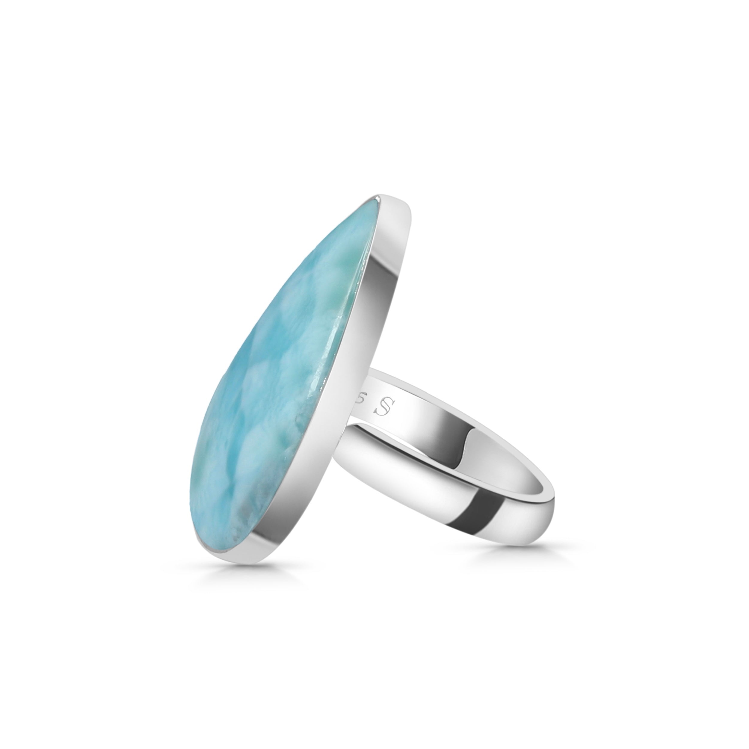 Larimar Adjustable Ring-(LAR-R-79)