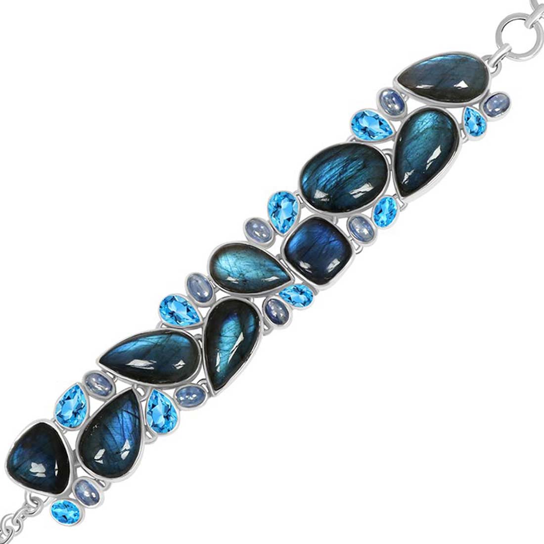 Labradorite Bracelet-(LBD-B-1)