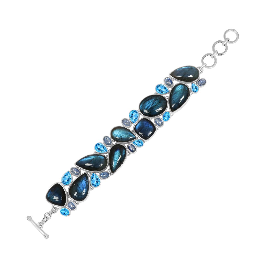 Labradorite Bracelet-(LBD-B-1)