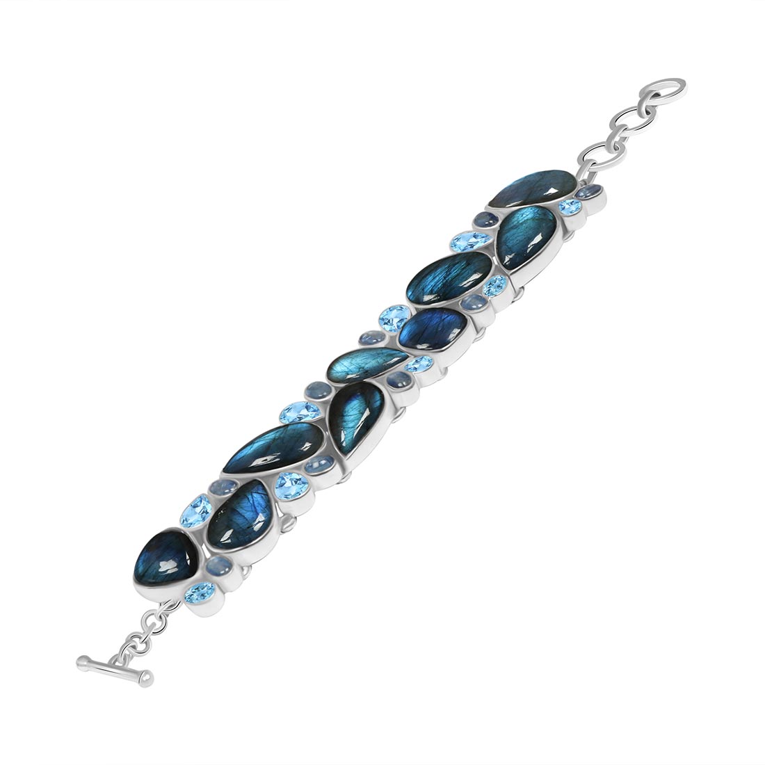 Labradorite Bracelet-(LBD-B-1)