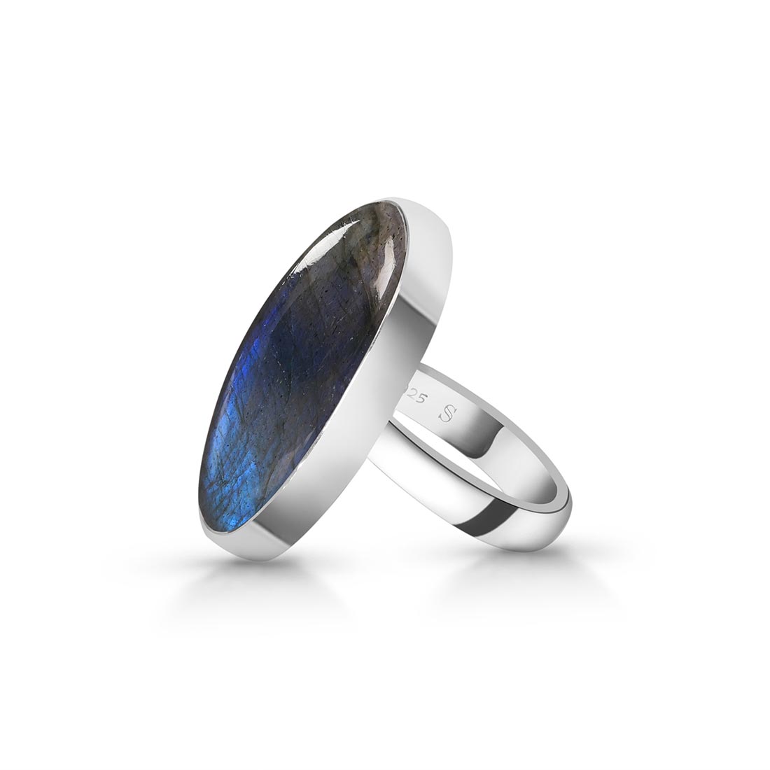 Labradorite Adjustable Ring-(LBD-R-39.)