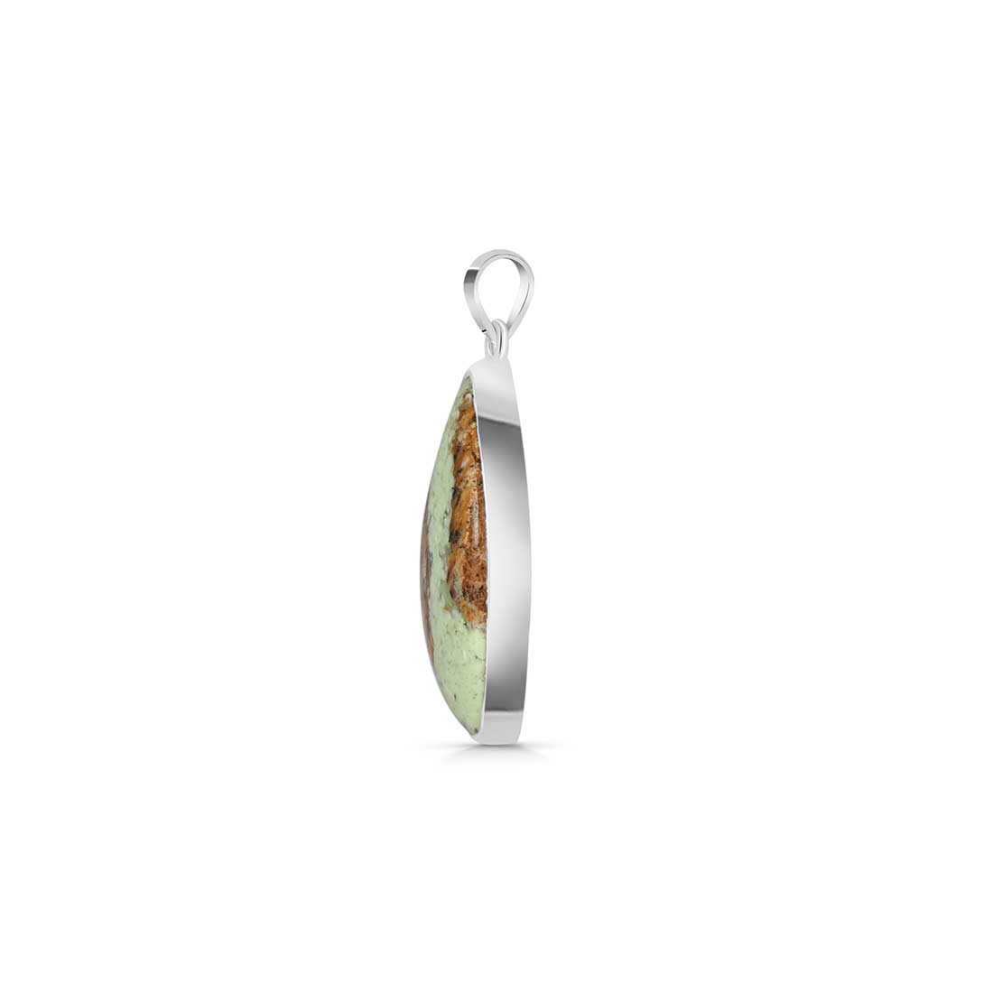 Lemon Chrysoprase Pendant-(LCP-P-10.)