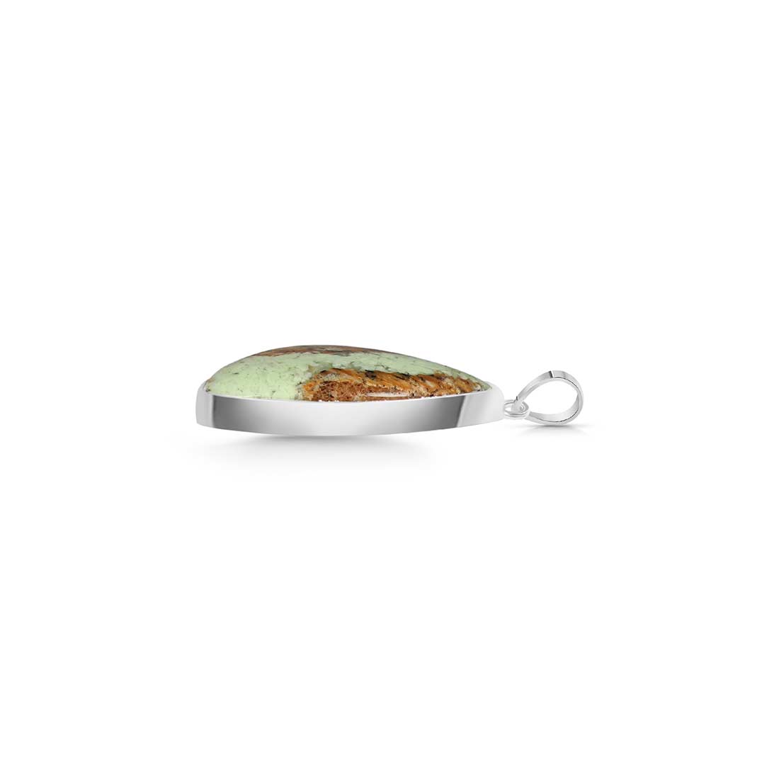 Lemon Chrysoprase Pendant-(LCP-P-10.)