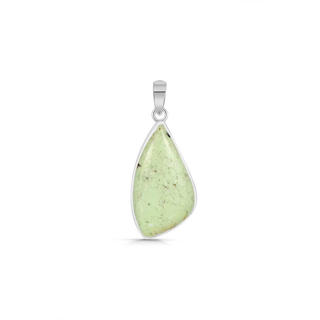 Lemon Chrysoprase Pendant-(LCP-P-12.)