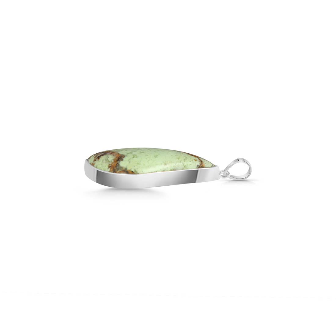 Lemon Chrysoprase Pendant-(LCP-P-14.)