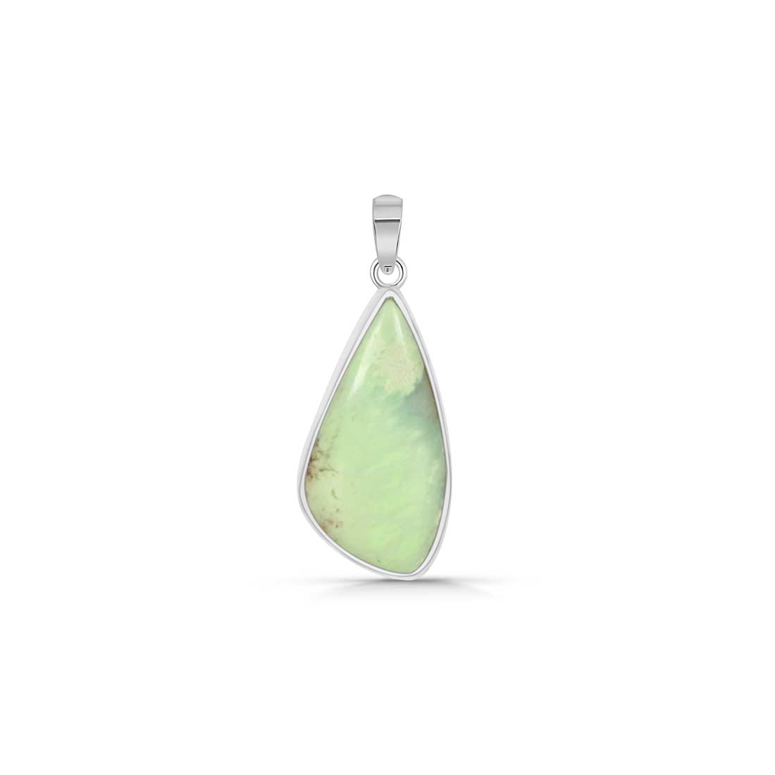 Lemon Chrysoprase Pendant-(LCP-P-17.)