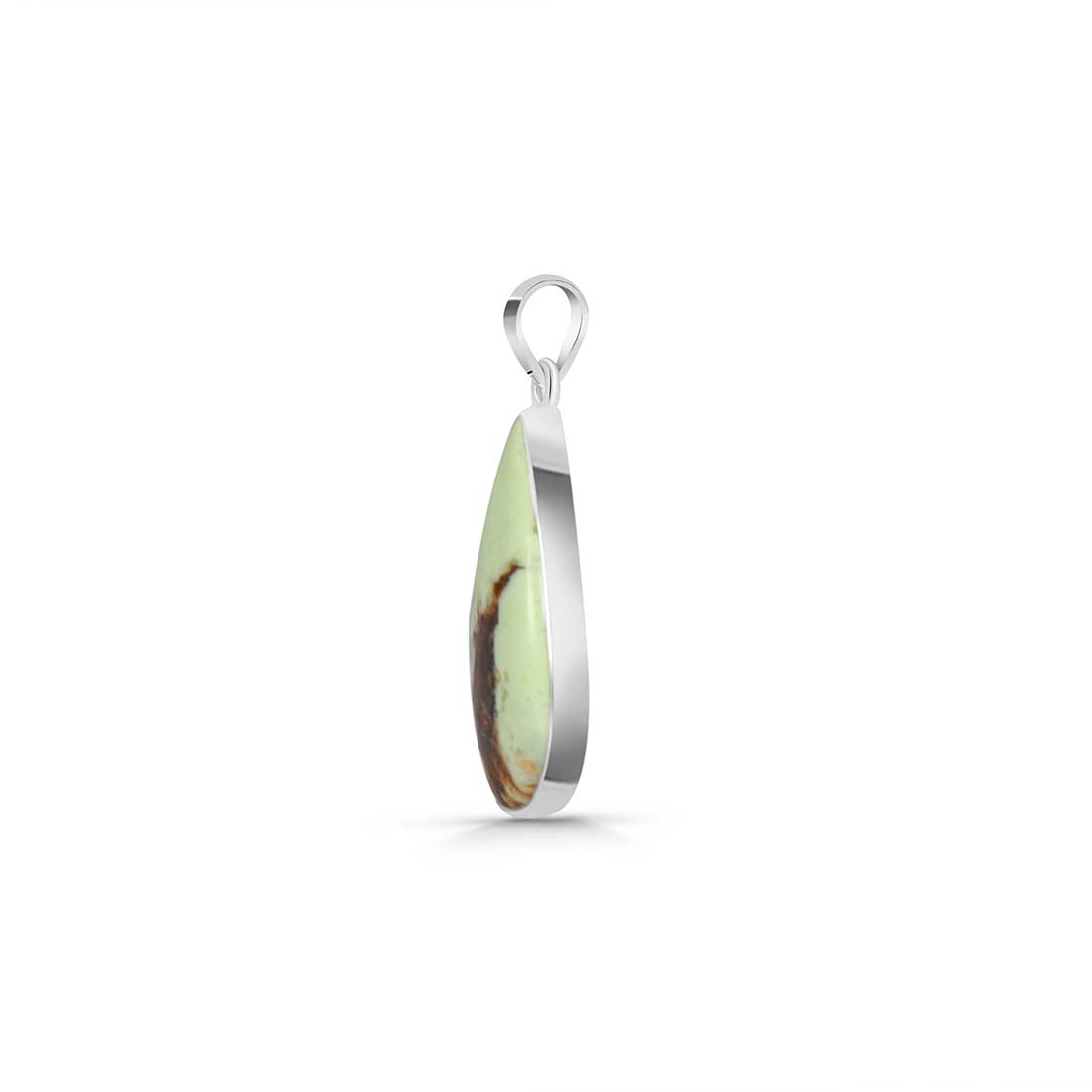 Lemon Chrysoprase Pendant-(LCP-P-18.)